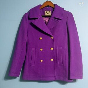 J Crew Stadium Cloth Nello Gori Majesty Peacoat 2
